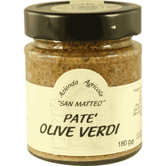 Pate di olive verdi